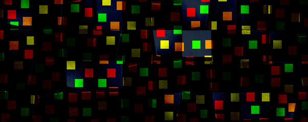 abstract colorful background, panoramic mock-up