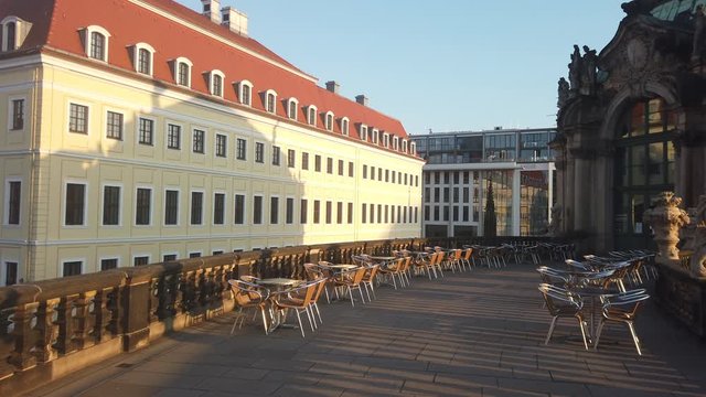 Dresden Zwinger Schloss Stallhof Sachsen Deutschland