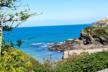 view of the coast of the mediterranean sea