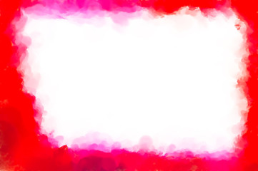 Fototapeta premium Watercolor strokes on surface. Artistic background image. Abstract painting on canvas. Brushstrokes. Contemporary art. Colorful texture of hand made artwork. Modern painting.