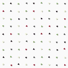 simple cute curved triangles geometrical seamless pattern for background, wallpaper, banner, label, cover, texture, card etc. vector design