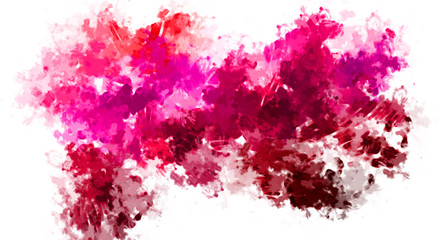 Brushed Painted Abstract Background. Brush stroked painting. Strokes of paint. 2D Illustration.