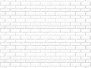 seamless 3d white bricks wall pattern for background, banner, label, wallpaper, texture, home decoration etc.