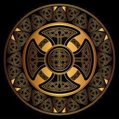 vector celtic cross