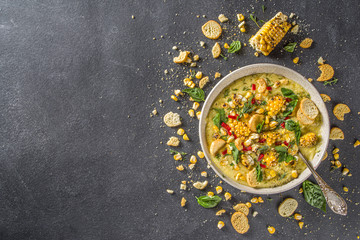 Corn cream soup