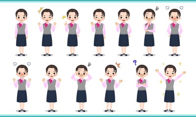 若い事務職の女性