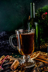 Hot autumn winter beverage