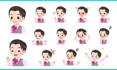 若い事務職の女性