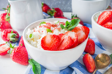 Breakfast rice porridge or pudding