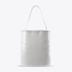 Bag mockup on white background