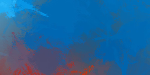 Wall art. Unique and creative illustration. Brush stroked painting. Abstract background of colorful brush strokes. Brushed vibrant wallpaper. Painted artistic creation.