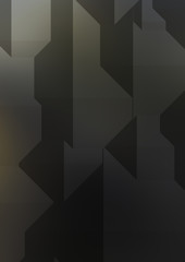 Polygonal background. Colorful wallpaper with geometric design. Digital 3d illustration.