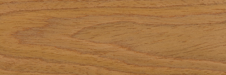 New natural brown oak veneer background for stylish interior. Natural wood texture, pattern of a long veneer sheet.