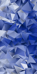 Fototapeta premium Abstract Low-Poly background. triangulated texture. Design 3d. Polygonal geometrical pattern. Triangular modern style