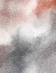 Watercolor painted background. Abstract Illustration wallpaper. Brush stroked painting. 2D Illustration.