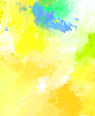 Brushed Painted Abstract Background. Brush stroked painting. Artistic vibrant and colorful wallpaper..