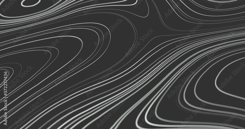 Poster abstract flowing lines background