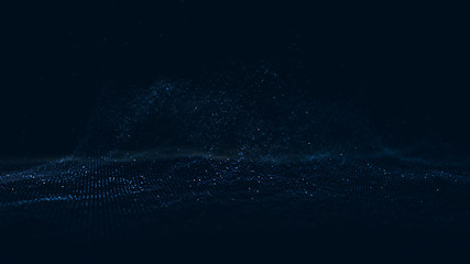 Abstract wave colorful background