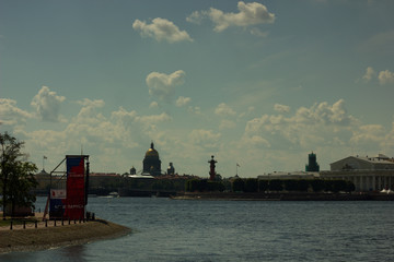Obraz premium St. Petersburg. Cities of Russia. Petersburg architecture. Petersburg churches and museums. Summer in St. Petersburg. Travel across Russia.