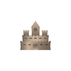 Obraz premium Sand Castle Design Illustration Vector