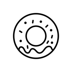 Donuts icon vector design templates