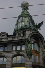 Fototapeta premium St. Petersburg. Cities of Russia. Petersburg architecture. Petersburg parks and museums. Summer in St. Petersburg. Travel across Russia.