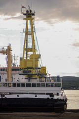 ship in the port