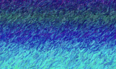 Blue large color variation oil paint background, digitally created.