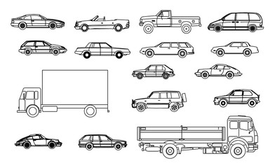 Different cars.
