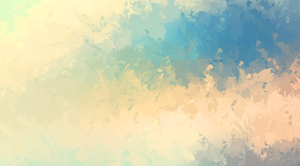 Brushed Painted Abstract Background. Brush stroked painting. Artistic vibrant and colorful wallpaper.