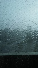 Fototapeta Krople deszczu na oknie obraz