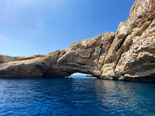Fototapeta na wymiar Maragaritas Islands, Ibiza