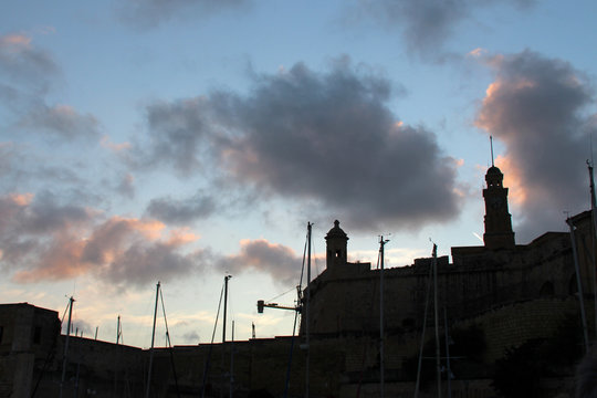 Saint-Michel Bastion in Senglea (malta) 