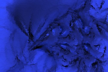 Wavy dark blue surface. Abstract background for design and decoration.