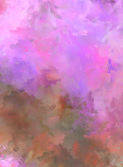 Artistic abstract background. Texture painted wallpaper. Creative illustration with strokes of paint. Brush pattern painting.