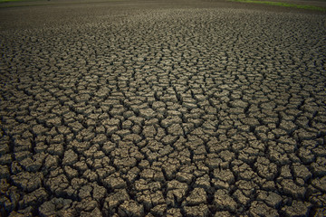 cracked soil cracked soil from Thailand country