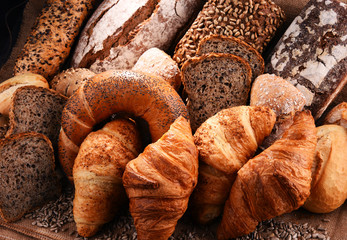 Composition with variety of baking products