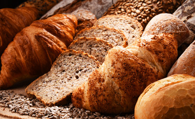 Composition with variety of baking products