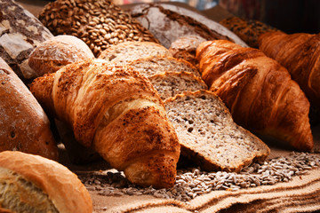 Composition with variety of baking products