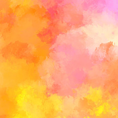 Wall art. Unique and creative illustration. Brush stroked painting. Abstract background of colorful brush strokes. Brushed vibrant wallpaper. Painted artistic creation.