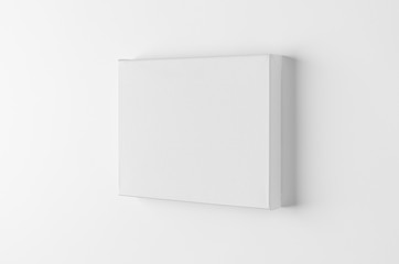 Wall canvas mockup, landscape orientation.