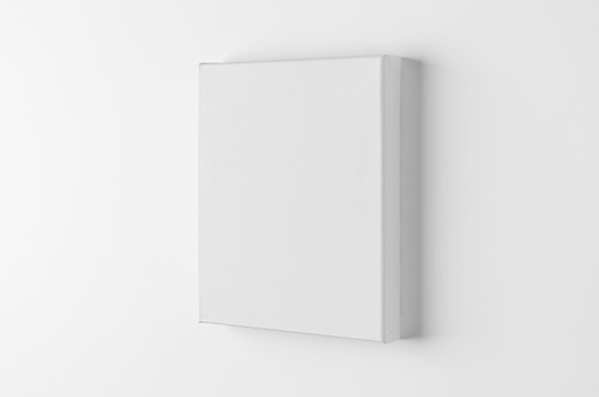 Blank Square Canvas In Interior Stock Photo - Download Image Now - Canvas  Fabric, Square Shape, Empty - iStock