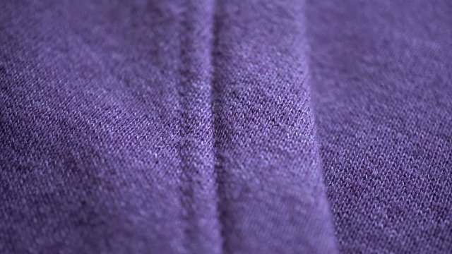 Macro Shot of Purple Fabric Texture · Free Stock Photo