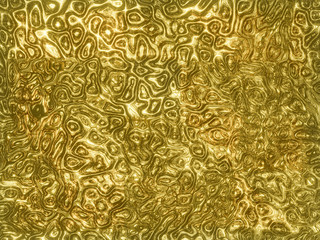 3D rendering abstract gold background