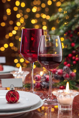 Red wine for holidays.