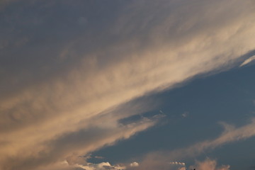 clouds in the sky