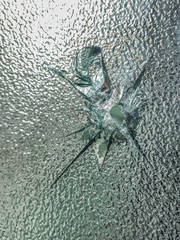 Bullet Hole Broken Glass.psd