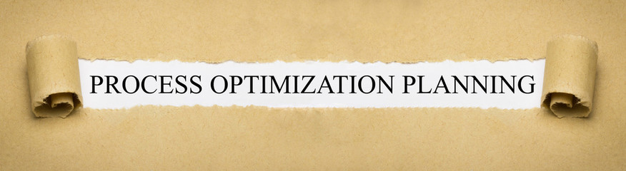 Process Optimization Planning
