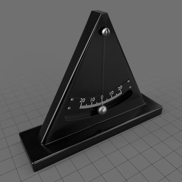 Simple inclinometer
