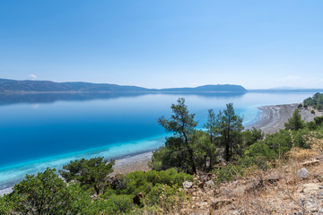 Salda Lake in Burdur Province of Turkey